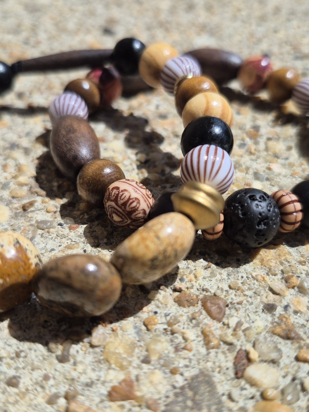 Picture Jasper And Bohemian Braclet Set!